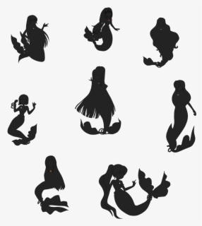 Download Transparent Cute Mermaid Png Cute Chibi Mermaid Free Transparent Clipart Clipartkey