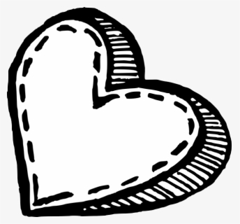 Valentine"s Day Clip Art Black And White - Clip Art, Transparent Clipart