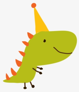 Download Party Dino Clipart Png Download Dinosaur With Party Hat Clipart Free Transparent Clipart Clipartkey