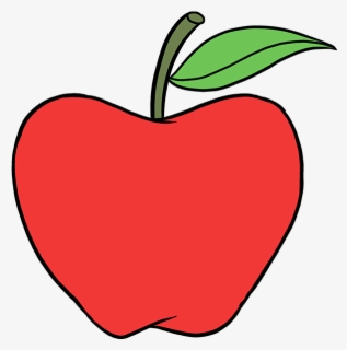 How To Draw Apple - Easy Drawings Of Apples , Free Transparent Clipart ...