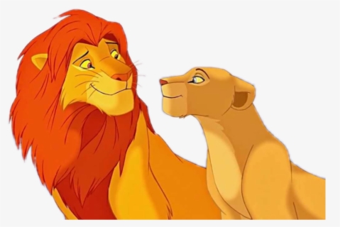 Young Simba And Nala , Free Transparent Clipart - ClipartKey