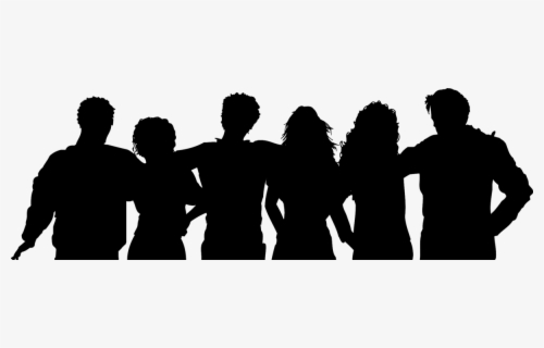 Friends And Family Png - Group Of 6 Friends , Free Transparent Clipart