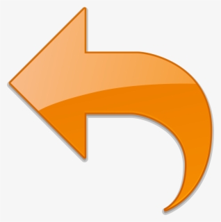 Return Icon Orange Png , Png Download - Return Button Orange , Free ...