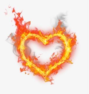 Fire Heart Burning Png - Love Png In Fire , Free Transparent Clipart ...