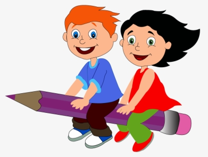 Happy Children Cartoon , Free Transparent Clipart - ClipartKey