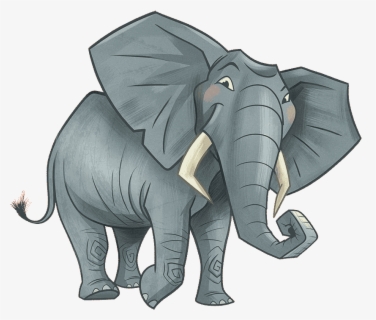 Clipart Elephant School Png , Free Transparent Clipart - ClipartKey