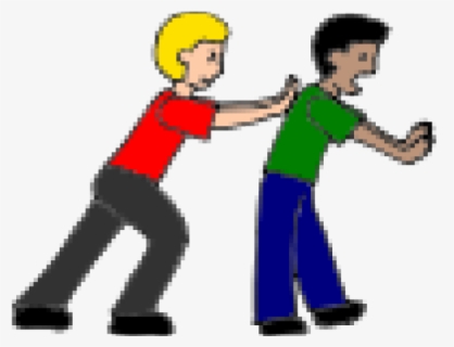 Pushing Others Cliparts - Do Not Push Others , Free Transparent Clipart ...