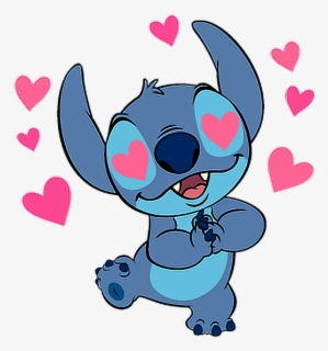 Stitch Disney Hello Cute Liloandstich Freetoedit Clipart - Cute Lilo ...