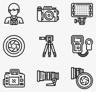 Camera And Accessories - Baseball Team Icon Png , Free Transparent ...