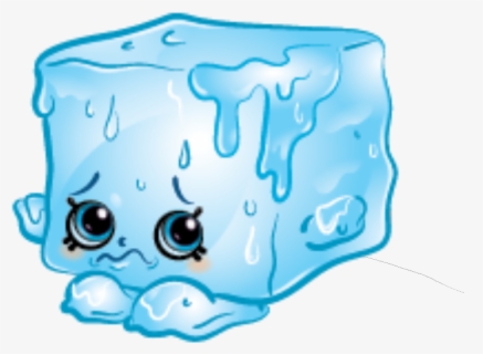 Animated gif featuring three sparkling ice cubes