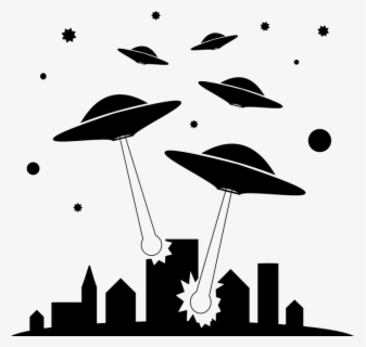 Transparent Invasion Clipart - Alien Animation Drawing , Free ...