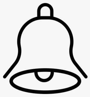 Vector Library Stock Bells Drawing Outline - Transparent Bell Outline ...