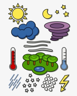 Weather Chart Titles - Rain Weather Forecast Symbols , Free Transparent ...