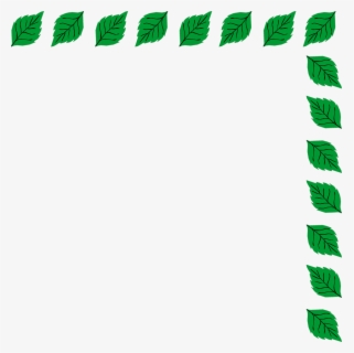 Flowers Green Leaves Border Png Download - Green Leaf Border Png , Free ...