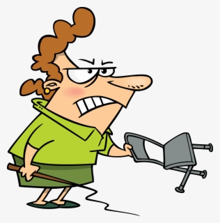 Mean Teacher Clipart - Cartoon , Free Transparent Clipart - ClipartKey