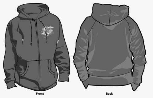 Pullover Hoodie Hoodie Png Template Free Transparent Clipart